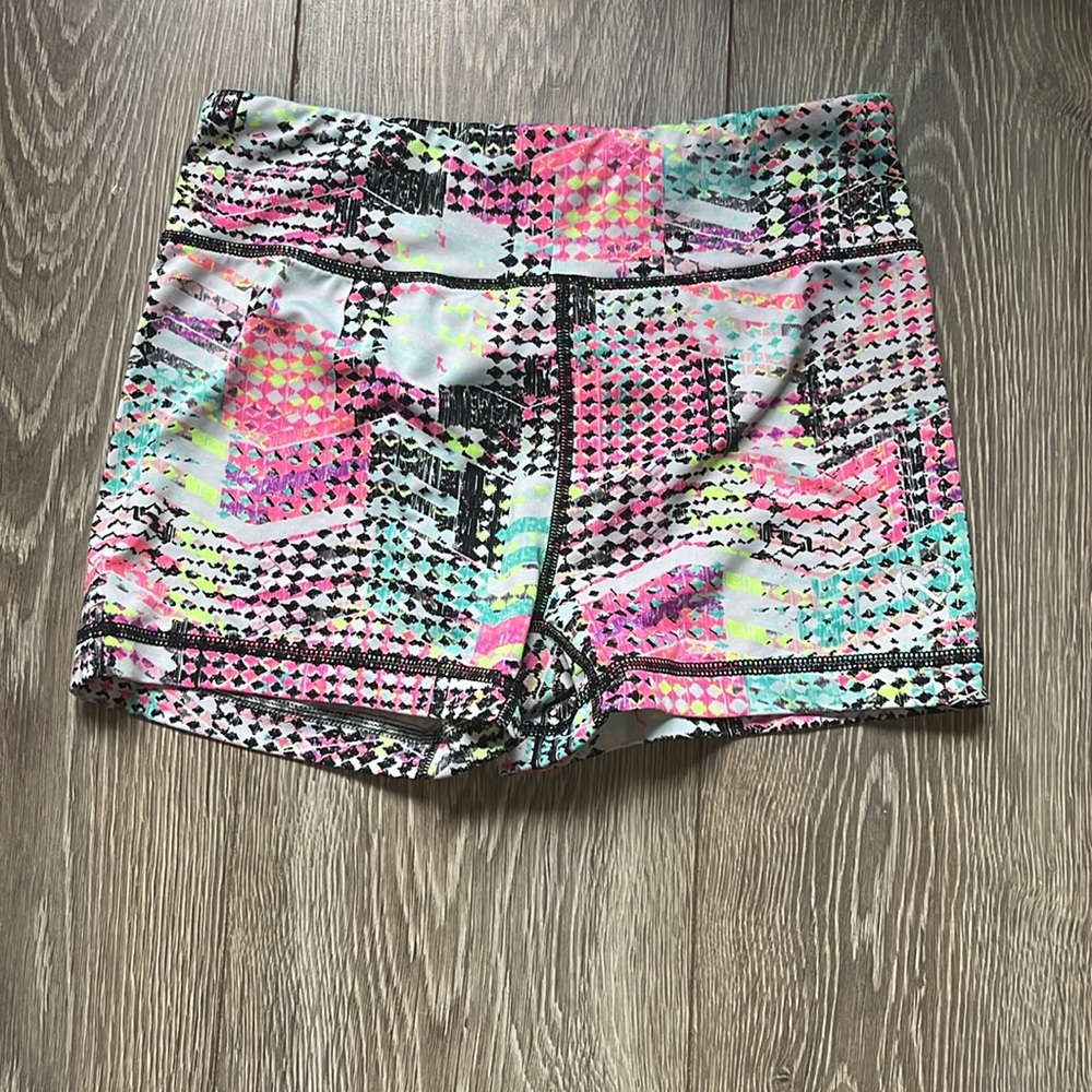 Live Love Dream  Vibrant Geometric Women's Athletic Shorts